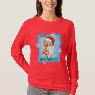Camiseta Howlidays feliz los grandes Pirineos