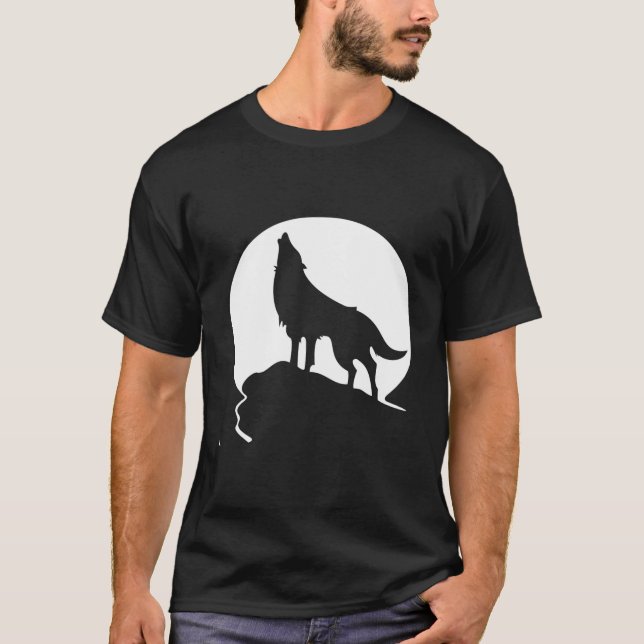 Camiseta Howling Wolf (Anverso)