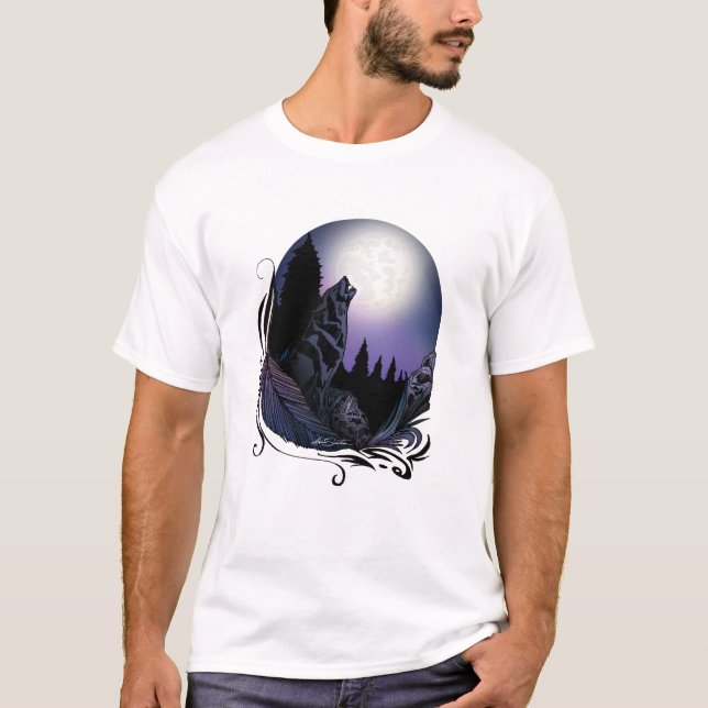 Camiseta Howling Wolf (Anverso)