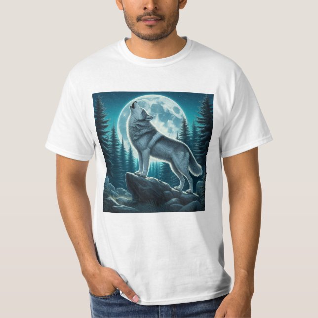 Camiseta Howling Wolf (Anverso)
