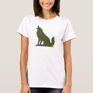 Camiseta Howling Wolf, Animal Lover