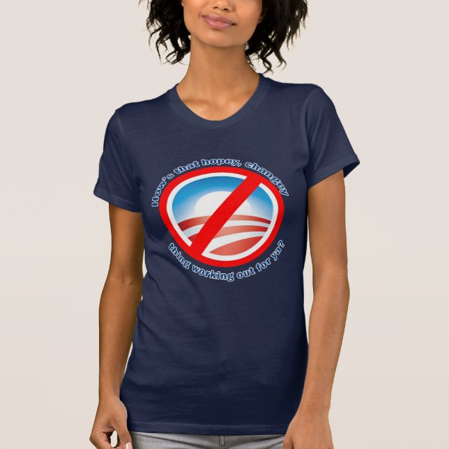 Camiseta ¿Hows esa cosa de Hopey Changey que se resuelve (Anverso)