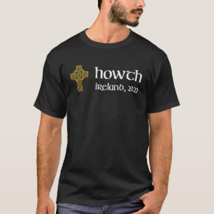Camiseta Howth Dublin Celtic Cross Irlanda Gaélico y Hurlin