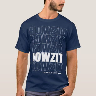 Camiseta Howzit Hawaii Pidgin Hawaii Slang T