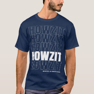 Camiseta Howzit Hawaii Pidgin Hawaii Slang T
