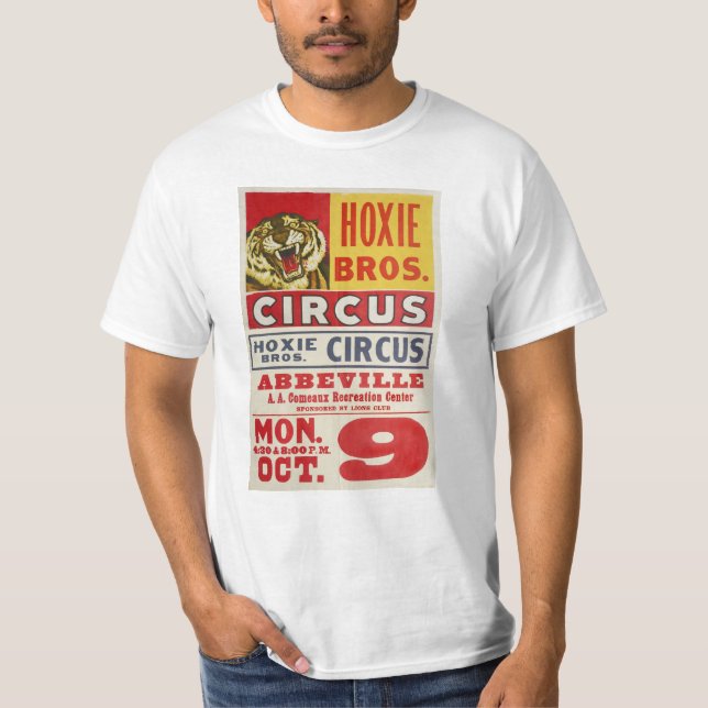 Camiseta Hoxie Bros. Circo (Anverso)