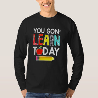 Camiseta Hoy Aprenderás Profesor Regreso a Clases