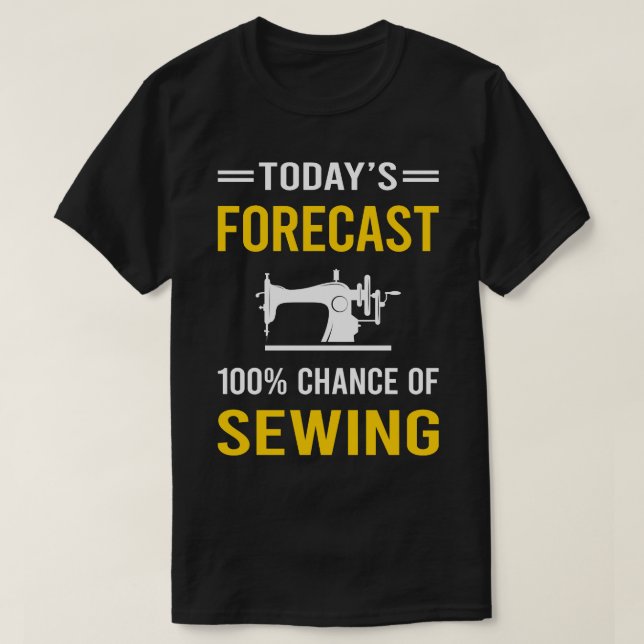 Camiseta Hoy Costura de Previsión (Diseño del anverso)