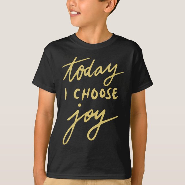 Camiseta Hoy Elijo Alegría (Anverso)