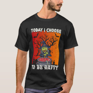Camiseta Hoy Elijo Ser Feliz Halloween