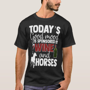 Camiseta Hoy En Día El Buen Humor Está Patrocinado Por El V