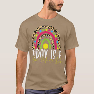 Camiseta Hoy es el día de la memoria del leopardo arcoiris 