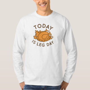 Camiseta Hoy es el día de la pierna