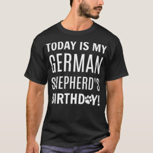Camiseta Hoy es el divertido perro del cumpleaños de mi pas