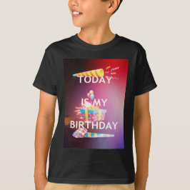 Camiseta Hoy es mi arte de cumpleaños