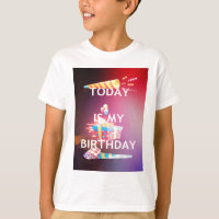 Hoy es mi arte de cumpleaños