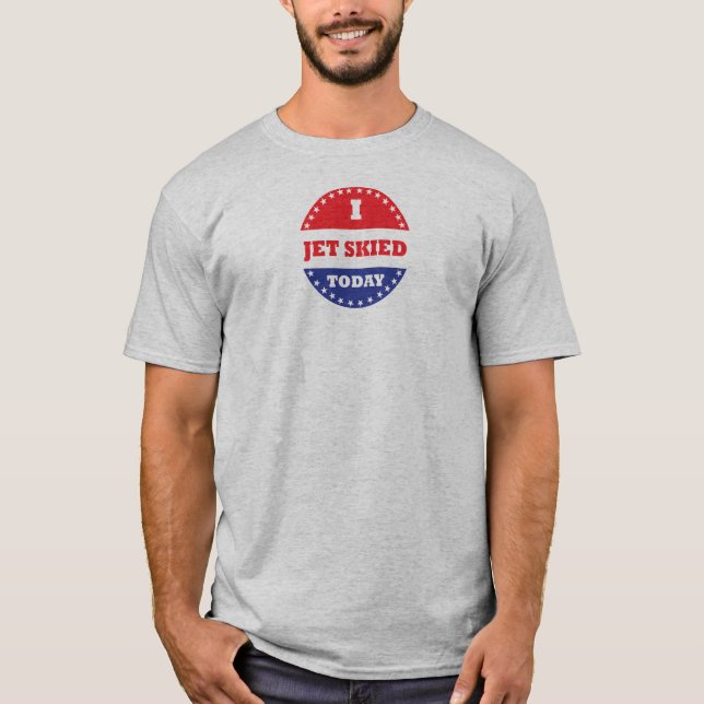 Camiseta Hoy Esquié En Jet (Anverso)