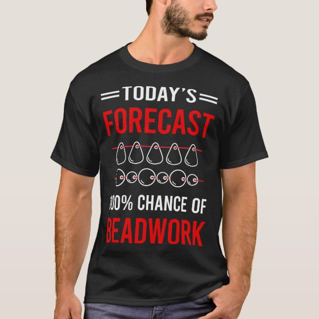 Camiseta Hoy Forecast Beadwork Beads (Anverso)