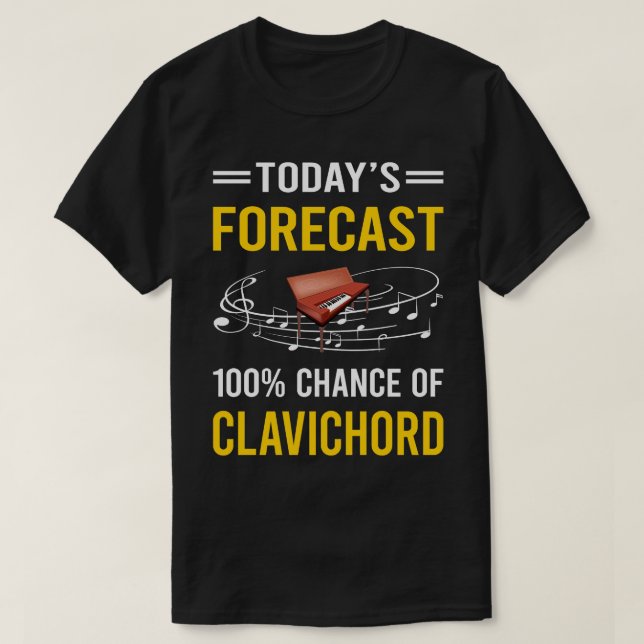 Camiseta Hoy Forecast Clavichord (Diseño del anverso)
