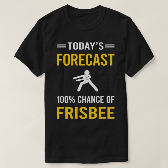 Camiseta Hoy Forecast Frisbee (Diseño del anverso)
