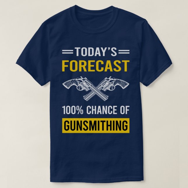 Camiseta Hoy Forecast Gunsmithing Gunsmith (Diseño del anverso)