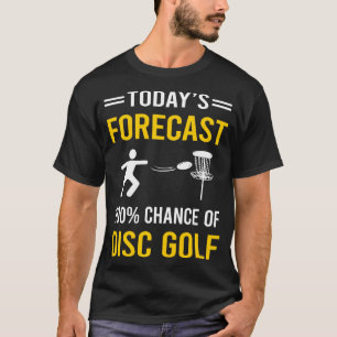 Camiseta Hoy Golf de disco de previsión
