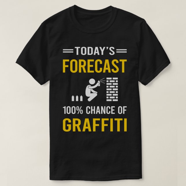 Camiseta Hoy Graffiti de Predicción (Diseño del anverso)