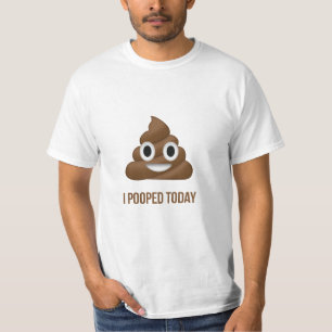 Camiseta Hoy me metí en la Emoji Poo con el código QR de Pr