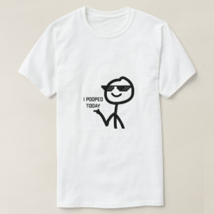 Camiseta Hoy Me Meto En El Meme De Stickman.