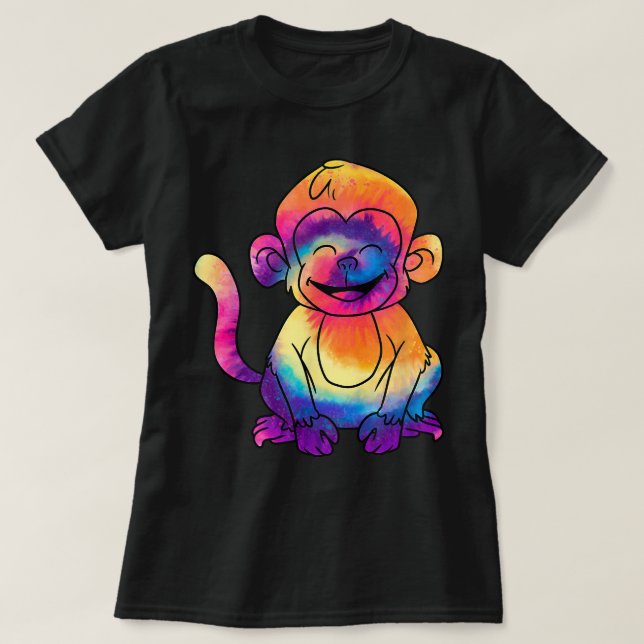 Camiseta Hoy me siento como un niño chimpancé (Diseño del anverso)