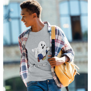 Camiseta Hoy no es un fantasma estúpido, anti-El día de San