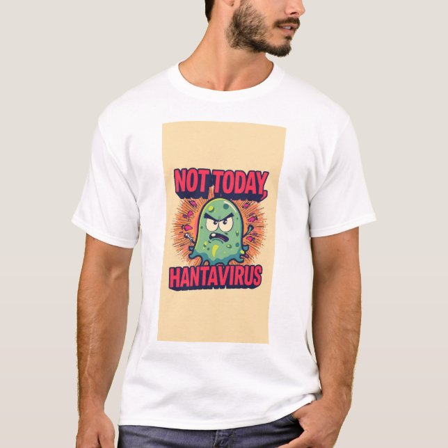 Camiseta Hoy No, Hantavirus (Anverso)