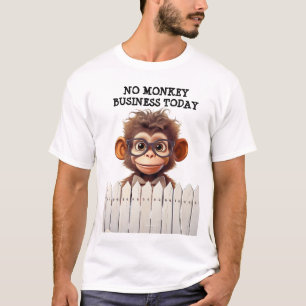 CAMISETA HOY NO HAY NEGOCIOS EN MONKEY