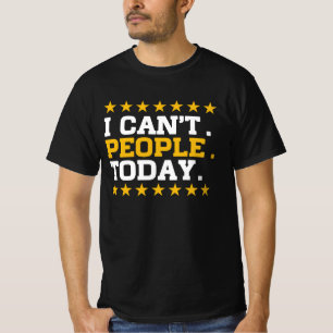 Camiseta Hoy no puedo.