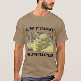 Camiseta Hoy no puedo, estoy abrumado Cómic vintage por Mer