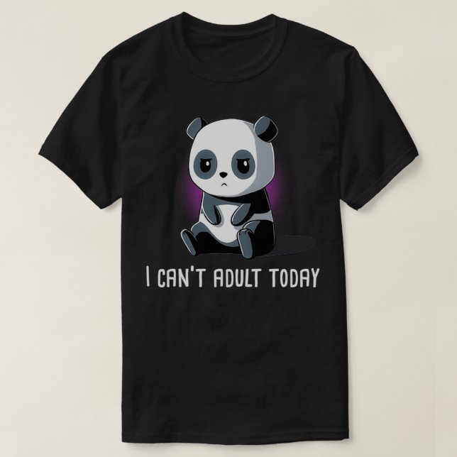 Camiseta Hoy No Puedo Ser Adulto (Diseño del anverso)