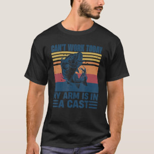 Camiseta Hoy no puedo trabajar, mi brazo está en un traje d