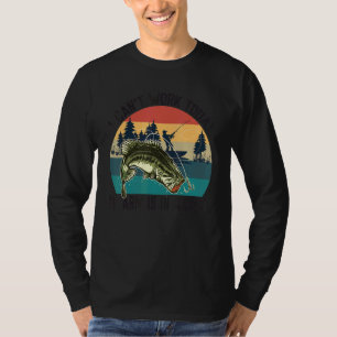 Camiseta Hoy no puedo trabajar Mi brazo está en una pesca d
