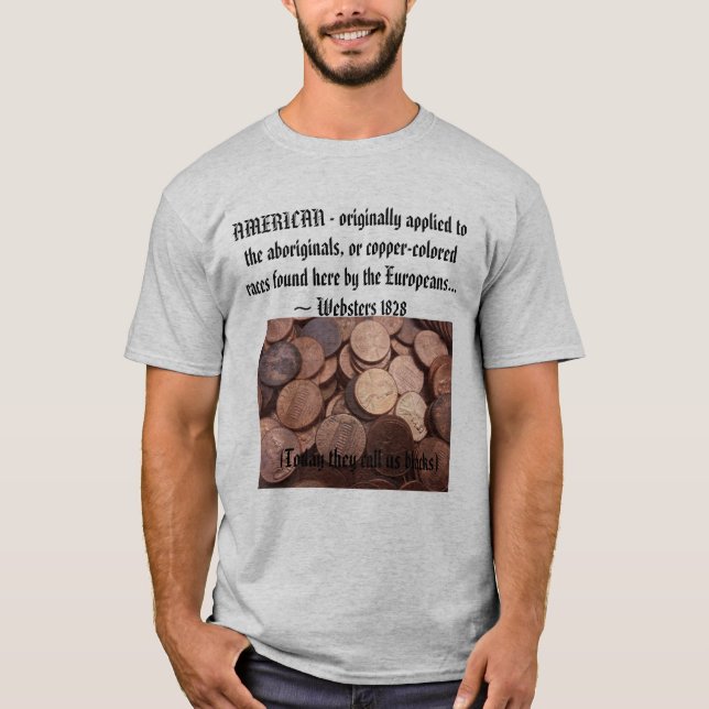 Camiseta Hoy nos llaman negros (Anverso)