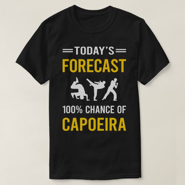 Camiseta Hoy Predicar Capoeira (Diseño del anverso)