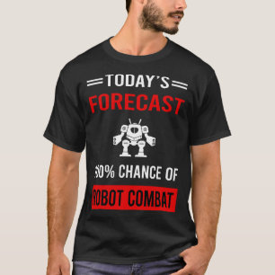 Camiseta Hoy Predicar Robots de Combate Robot