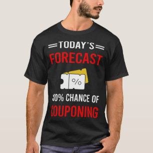 Camiseta Hoy Pronóstico Cupón de Cupones de Cupón de Cupón