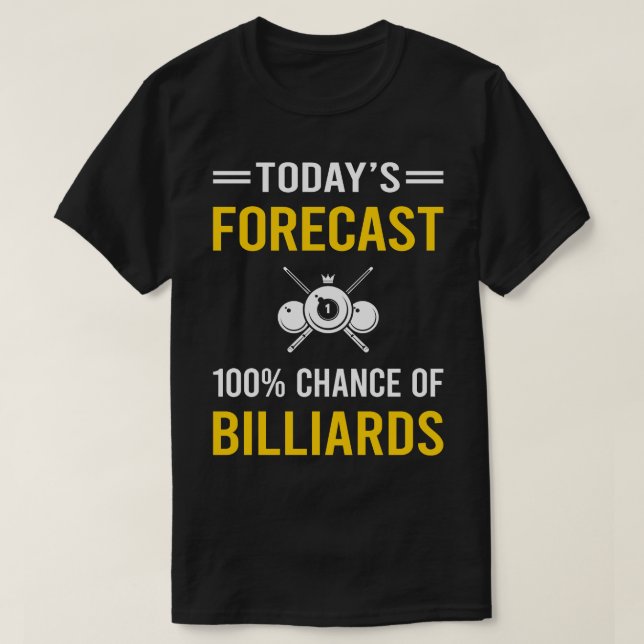 Camiseta Hoy Pronóstico de Billetes (Diseño del anverso)
