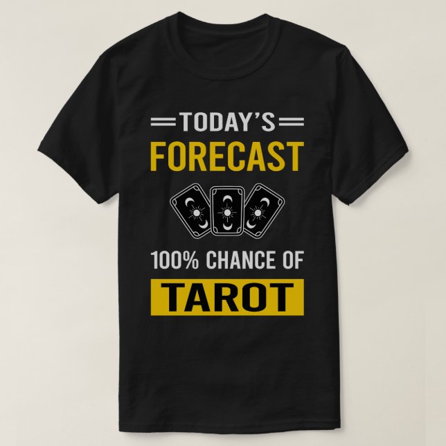 Camiseta Hoy Pronóstico Tarot (Diseño del anverso)