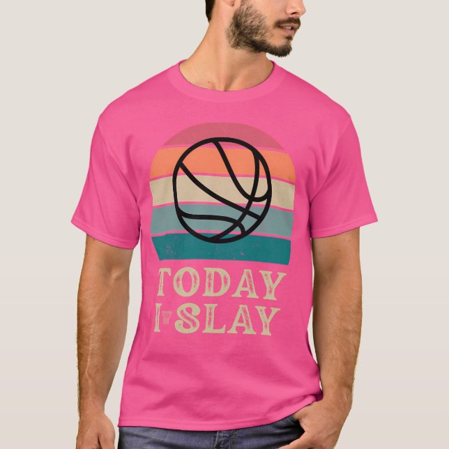 Camiseta Hoy Slay Basketball (Fondo Oscuro) (Anverso)