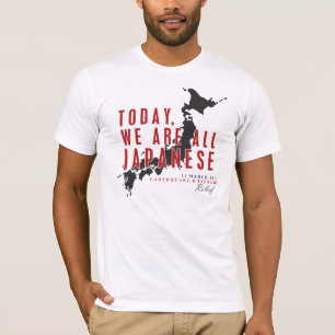 CAMISETA HOY, SOMOS TODOS JAPONESES