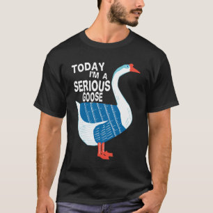 Camiseta Hoy soy un serio burro ganso, joso, gracioso.