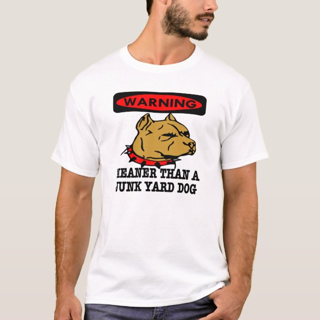 Camiseta Hoyo Junkyard Dog más malo (Anverso)