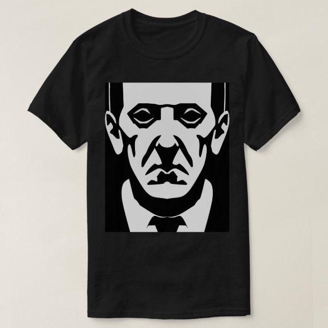 Camiseta hp lovecraft (Diseño del anverso)