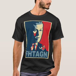 Camiseta Hp Lovecraft FHTAGN Estilo Esperanza